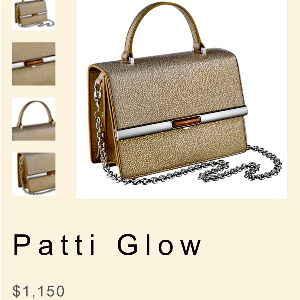 NWT ELLA MCHUGH PATTI GLOW LEATHER BAG